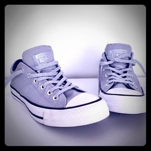 Converse Woman's Grey/Silver and White